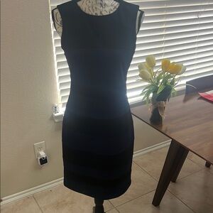 Elegant Black Sleeveless Dress